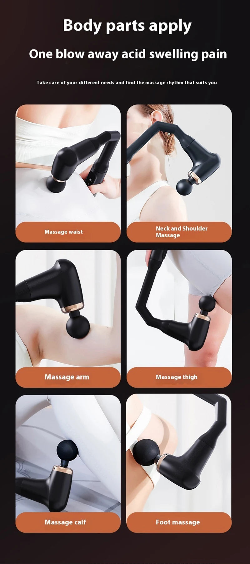 Fascia Gun Portable Massage Gun