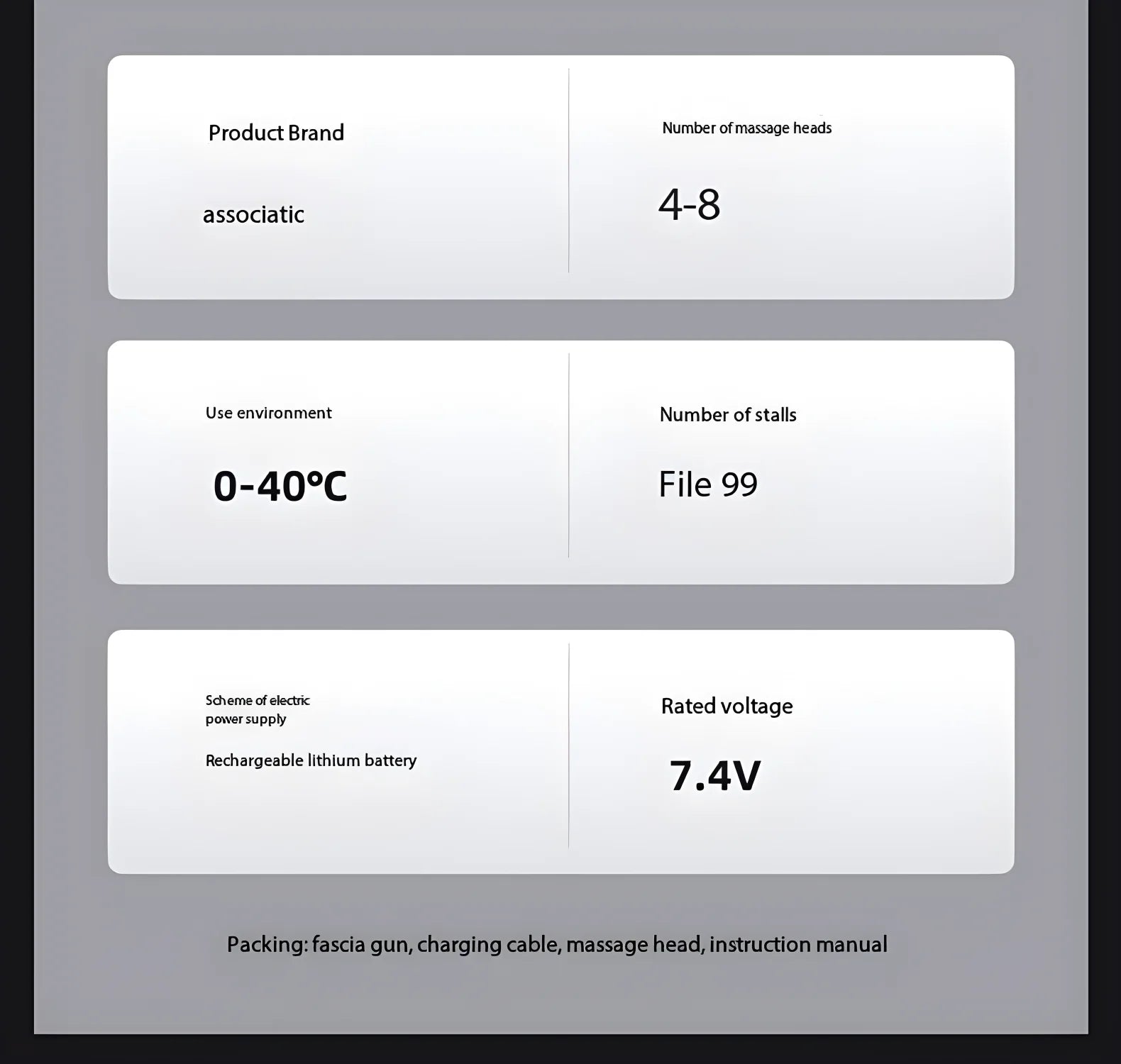 Lenovo Brand Fascia Gun Deeply